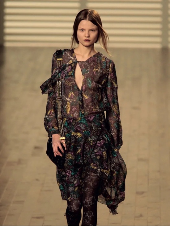 Chloe Tops - Chloé 2008 Runway Silk Blouse Archival Y2K 100% Silk FR 34/US 2